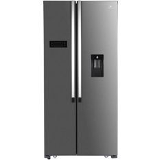 CONTINENTAL EDISON CERA518IXP Réfrigérateur américain 529 L Total No Frost distributeur d'eau L 90 cm x P 66 cm x H 177 cm inox