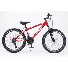 CORELLI - Vélo VTTWHISPER WM302 - 24 - 21 vitesses - Garçon - Rouge /blanc/noir
