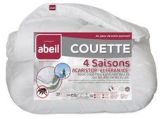 Couette 4 saisons anti-acariens Abeil – Confort adapté à chaque saison avec protection antiallergique