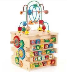 Cube d'activité bébé en bois Kidkraft 63243