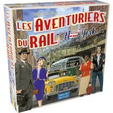 Days of Wonder | Les Aventuriers du Rail : New York | Jeu de société | a partir de 8 ans | 2 a 4 joueurs | 10 a 15 minutes