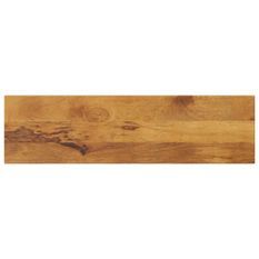 Dessus de table 100x20x2,5cm rectangulaire bois massif manguier