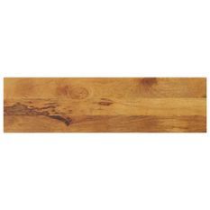 Dessus de table 100x20x3,8cm rectangulaire bois massif manguier