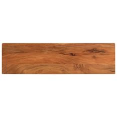 Dessus de table 100x30x3,8cm rectangulaire bois massif d'acacia