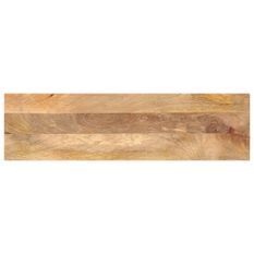 Dessus de table 100x30x3,8cm rectangulaire bois massif manguier