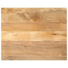 Dessus de table 100x80x3,8cm rectangulaire bois massif manguier