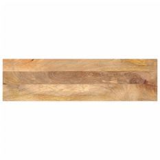 Dessus de table 110x30x2,5cm rectangulaire bois massif manguier