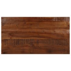 Dessus de table 110x60x3,8cm rectangulaire bois massif récupéré
