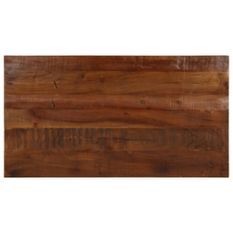 Dessus de table 110x70x2,5cm rectangulaire bois massif récupéré
