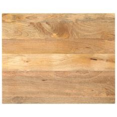 Dessus de table 110x80x2,5cm rectangulaire bois massif manguier