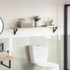 Dessus de table 120x20x2 cm rectangulaire bois massif d'acacia