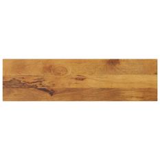 Dessus de table 120x20x3,8cm rectangulaire bois massif manguier