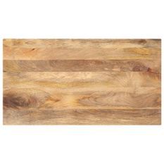 Dessus de table 120x50x3,8cm rectangulaire bois massif manguier