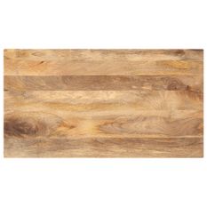 Dessus de table 120x70x2,5cm rectangulaire bois massif manguier