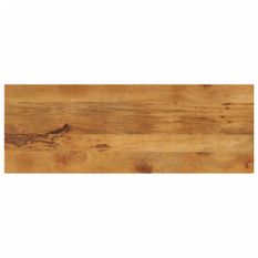 Dessus de table 140x60x2,5cm rectangulaire bois massif manguier