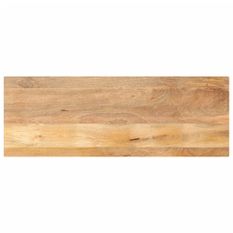 Dessus de table 140x60x3,8cm rectangulaire bois massif manguier