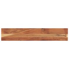 Dessus de table 160x20x3,8cm rectangulaire bois massif d'acacia