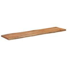 Dessus de table 160x40x2,5 cm rectangulaire bois massif acacia