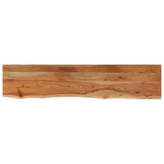 Dessus de table 180x30x2,5 cm rectangulaire bois massif acacia