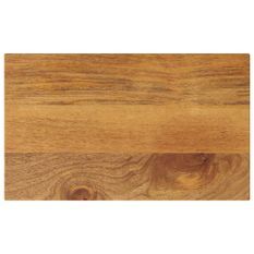 Dessus de table 40x20x3,8 cm rectangulaire bois massif manguier