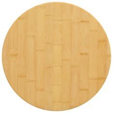 Dessus de table Ø40x4 cm bambou