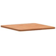 Dessus de table 40x40x1,5 cm carré bois massif de hêtre