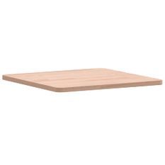 Dessus de table 40x40x1,5 cm carré bois massif de hêtre