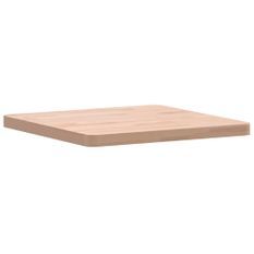 Dessus de table 40x40x2,5 cm carré bois massif de hêtre