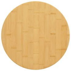 Dessus de table Ø50x1,5 cm bambou