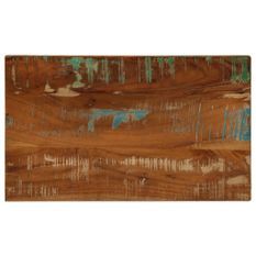 Dessus de table 50x20x2,5 cm rectangulaire bois massif récupéré