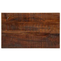 Dessus de table 50x30x2,5 cm rectangulaire bois massif récupéré