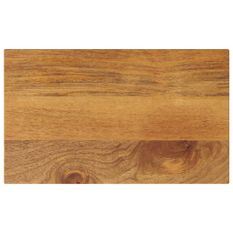 Dessus de table 60x30x2,5 cm rectangulaire bois massif manguier