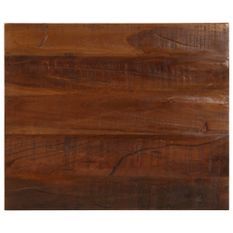 Dessus de table 60x50x2,5 cm rectangulaire bois massif récupéré