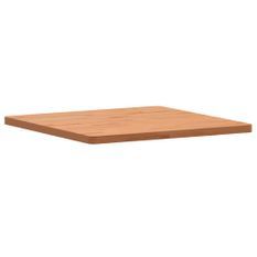 Dessus de table 60x60x2,5 cm carré bois massif de hêtre