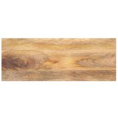 Dessus de table 70x20x2,5 cm rectangulaire bois massif manguier