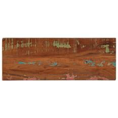 Dessus de table 70x20x2,5 cm rectangulaire bois massif récupéré