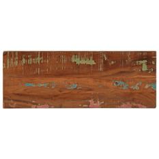 Dessus de table 70x20x3,8 cm rectangulaire bois massif récupéré