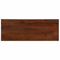 Dessus de table 70x40x2,5 cm rectangulaire bois massif récupéré