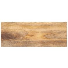 Dessus de table 80x20x2,5 cm rectangulaire bois massif manguier