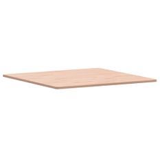 Dessus de table 80x80x1,5 cm carré bois massif de hêtre