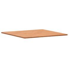 Dessus de table 80x80x1,5 cm carré bois massif de hêtre