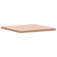 Dessus de table 80x80x4 cm carré bois massif de hêtre