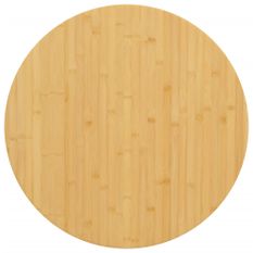 Dessus de table Ø90x2,5 cm bambou