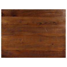Dessus de table 90x60x2,5 cm rectangulaire bois massif récupéré