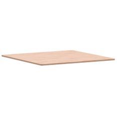 Dessus de table 90x90x1,5 cm carré bois massif de hêtre