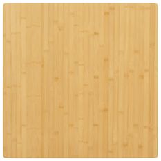 Dessus de table 90x90x2,5 cm bambou