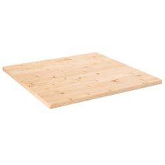 Dessus de table 90x90x2,5 cm bois de pin massif