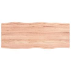 Dessus de table bois chêne massif traité bordure assortie