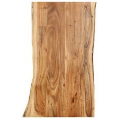 Dessus de table Bois d'acacia massif 100x(50-60)x2,5 cm