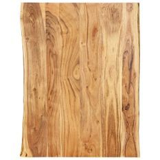 Dessus de table Bois d'acacia massif 80x(50-60)x2,5 cm